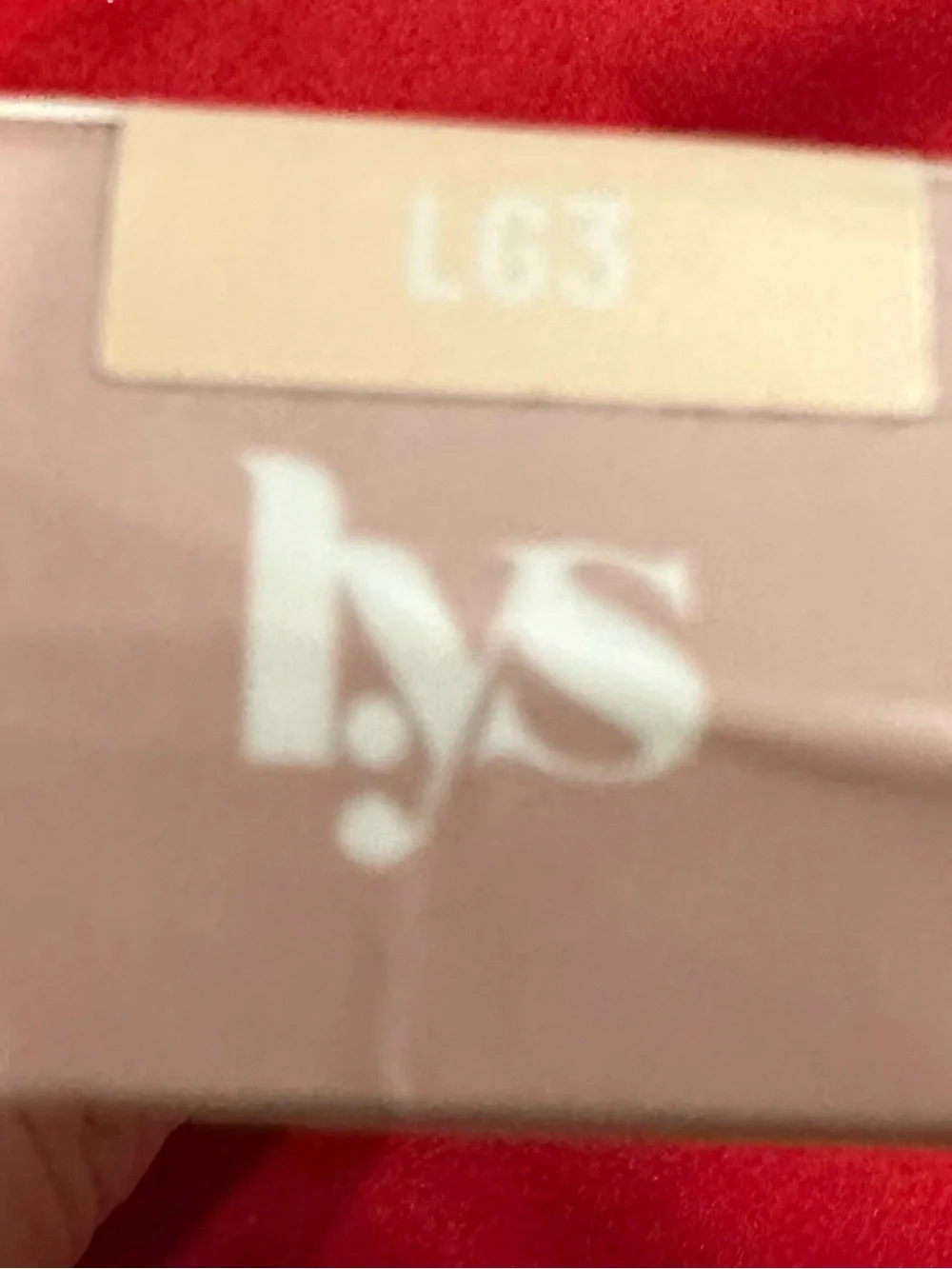 LYS concealer shade LG3